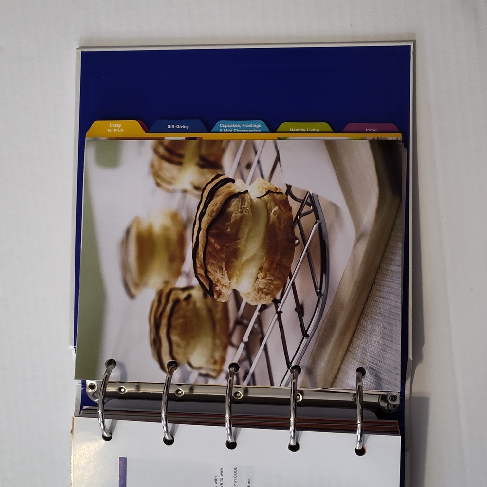 Kraft Recipe Collection 5-Ring Binder Cookbook Jell-O Philadelphia Velveeta EUC - Picture 8 of 8